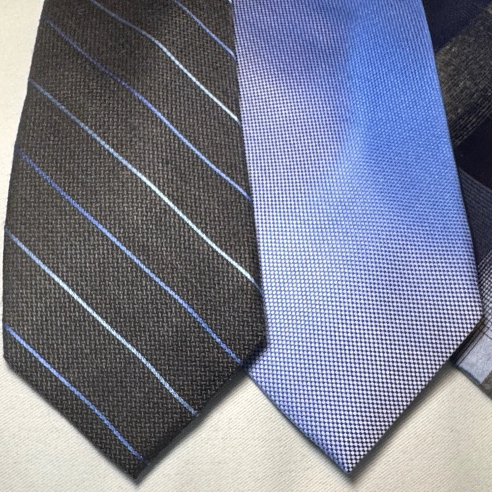 Michael Kors & more Men's Tie Collection - Blue and Tan Hues